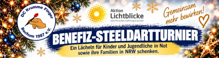 Benefiz - Steeldartturnier