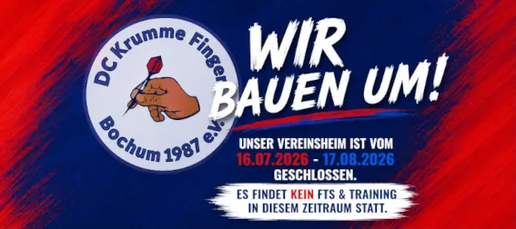Wir bauen um!